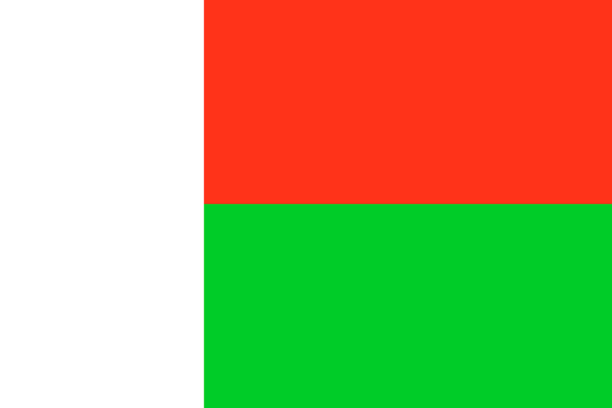 Drapeau du Madagascar